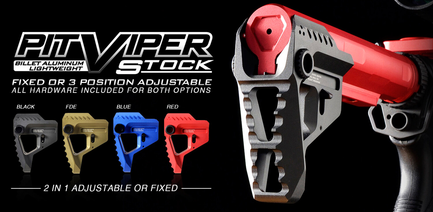 Strike Pit Viper Stock, Si Strike-pit-fde      Pit Viper Stock