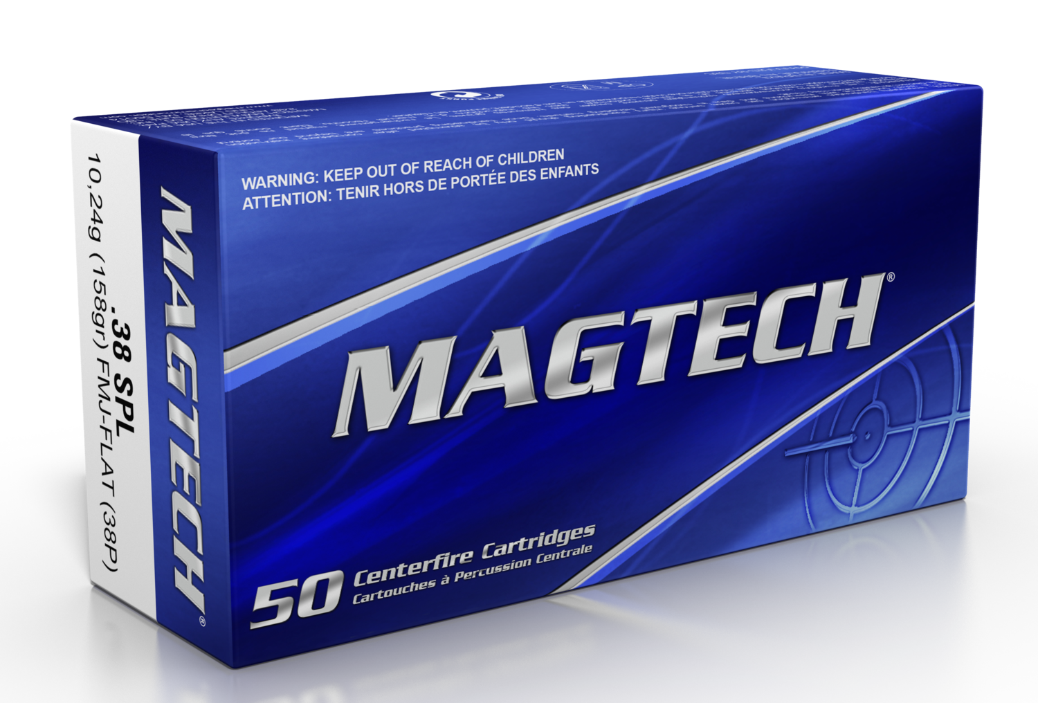 Magtech Range/training, Magtech 38p        38sp   158 Fmcf           50/20