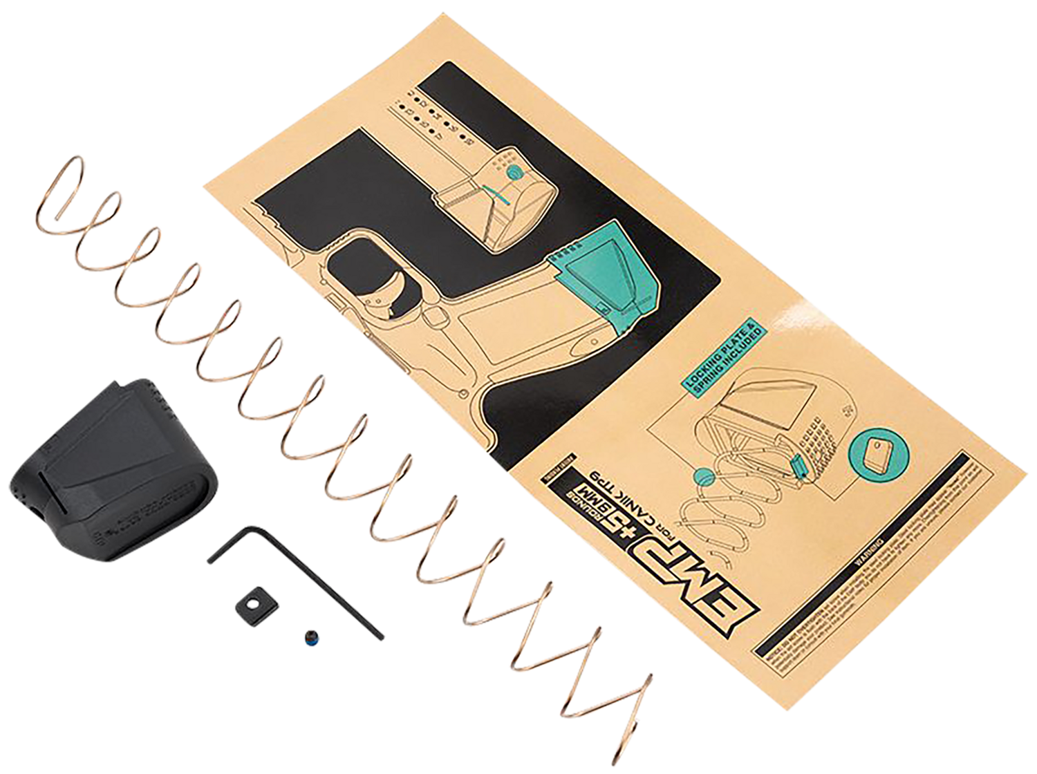Strike Magazine Extension Kit, Si Emp-ctp9           Emp Canik +5rds