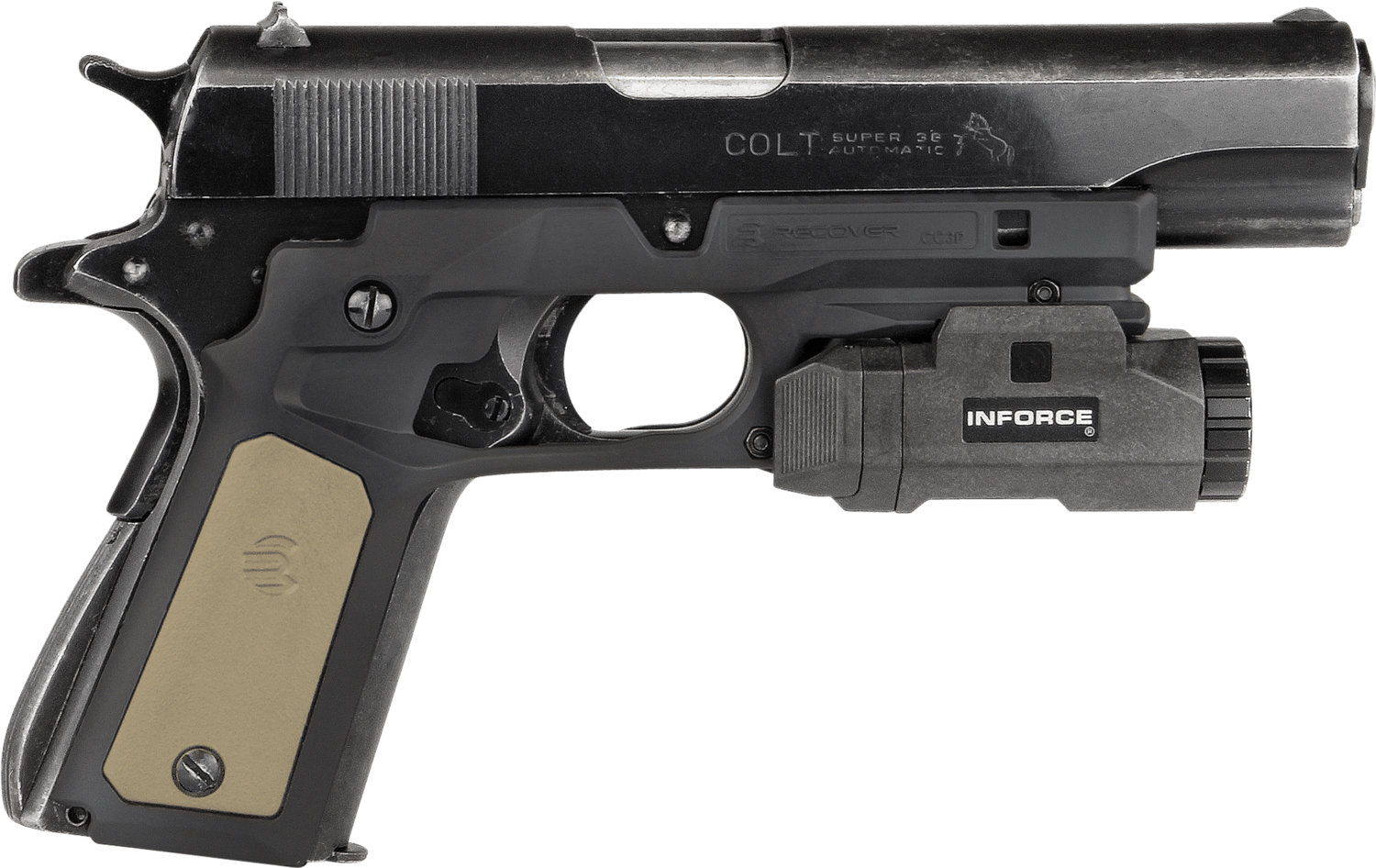 Recover Innovations Inc Frame Grip, Rec Cc3p-0102  Cc3pbtb Black Frame Tan/blk Panels