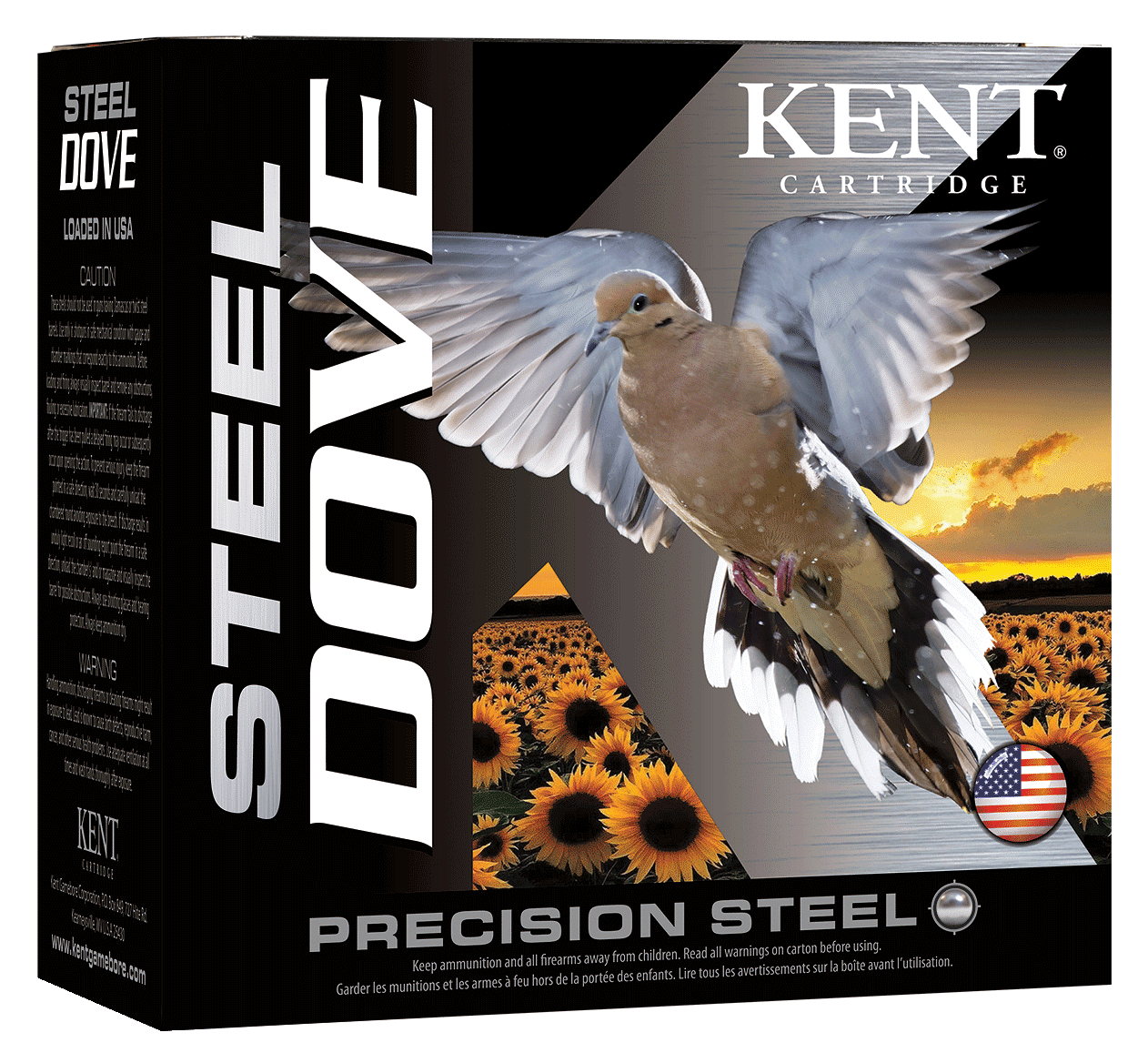 Kent Cartridge Steel Dove, Kent K12sd286     2.75 Steel Dove 12 6   1oz 25/10