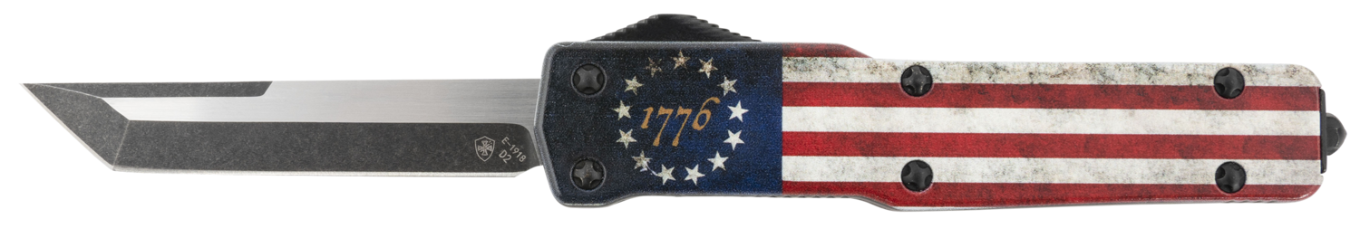 Templar Knife Premium, Temp Mzbrf221 Slim Zinc Betsy Ross Flag Tanto