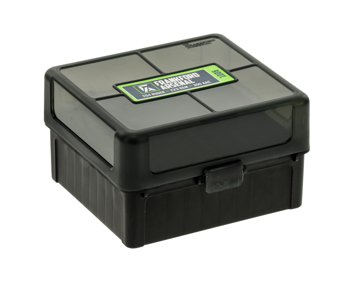 Frankford Arsenal Hinge-top, Frank 1083799  Hinge Top Ammo Box 204 223 300 100r