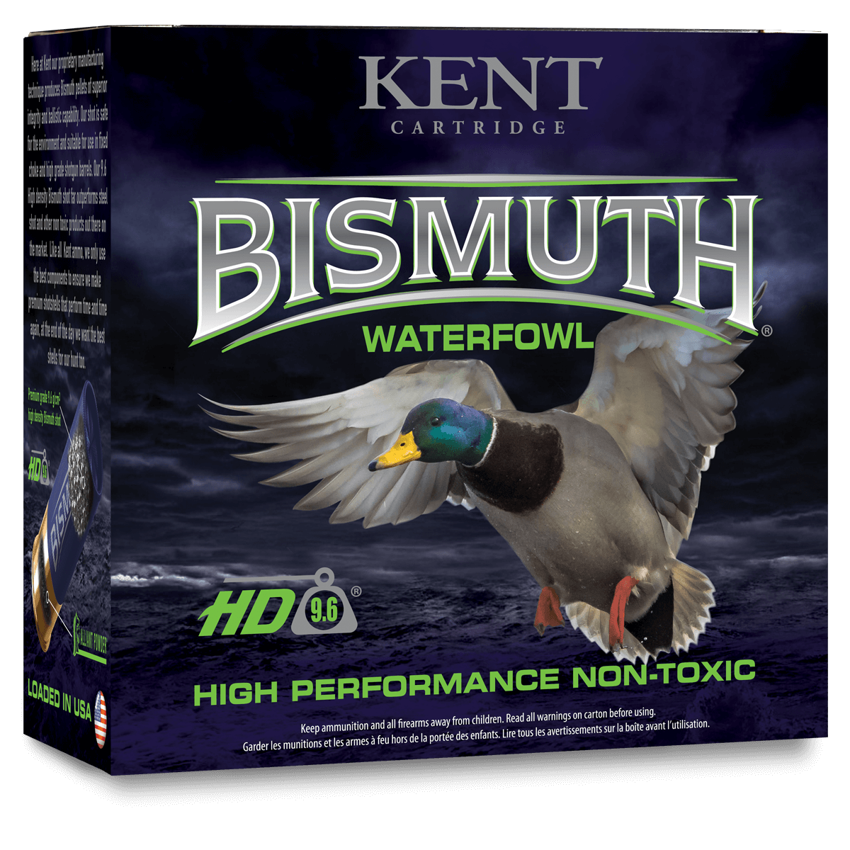 Kent Cartridge Bismuth Waterfowl, Kent B123w405     3in 13/8  Bismt Waterfowl  25/10