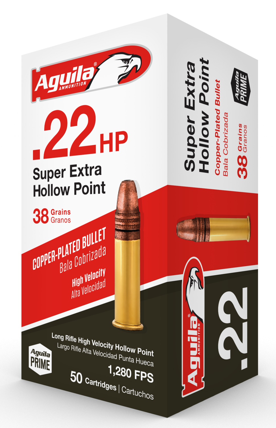 Aguila Super Extra, Aguila 1b220335      22lr Hv Hp 38gr         50/40