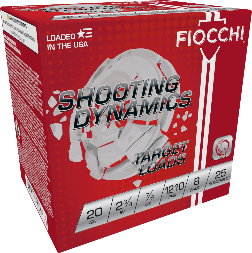 Fiocchi Shooting Dynamics, Fio 20sd8     Trgt          7/8              25/10
