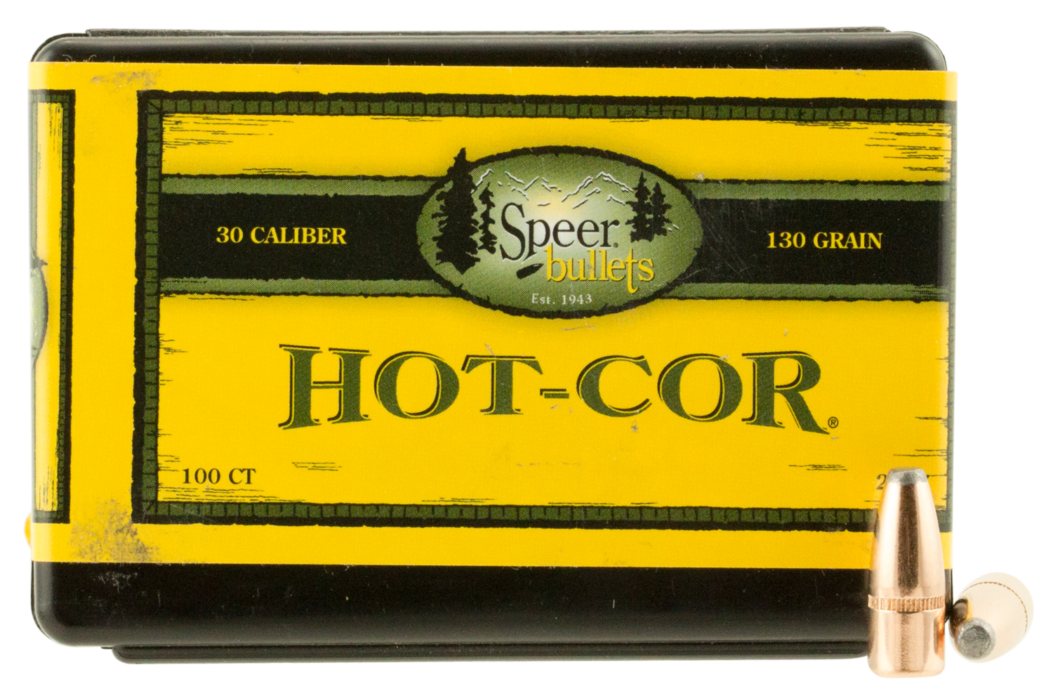 Speer Ammo Hot-cor, Speer 2007      Bull .308 130 Fn             100/5