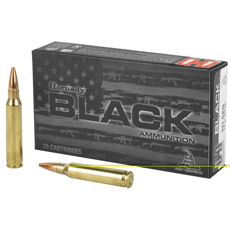 Hrndy Black 223rem 75gr Bthp 20/200 Hrndy Black 223rem 75gr Bthp 20/200