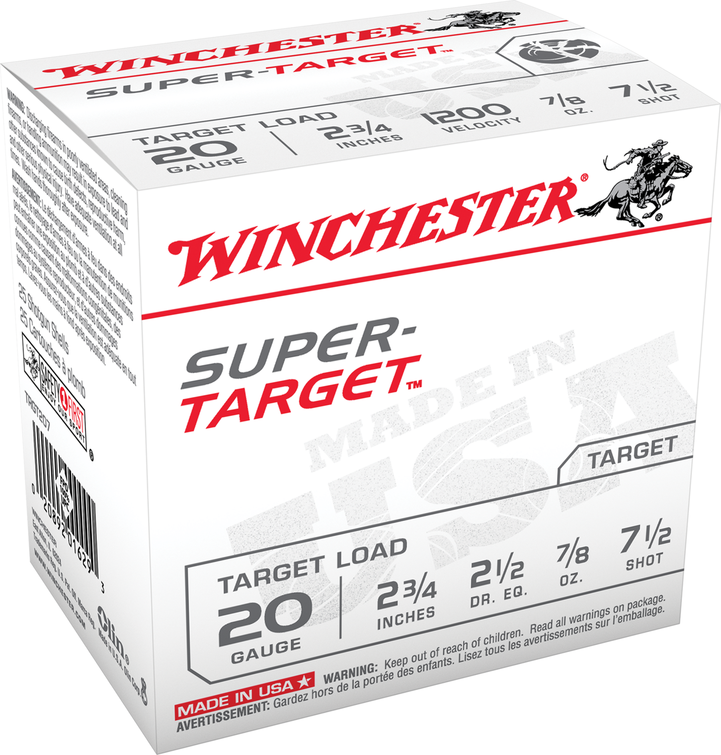 Winchester Ammo Super-target, Win Trgt207    Sup Tgt       7/8             25/10