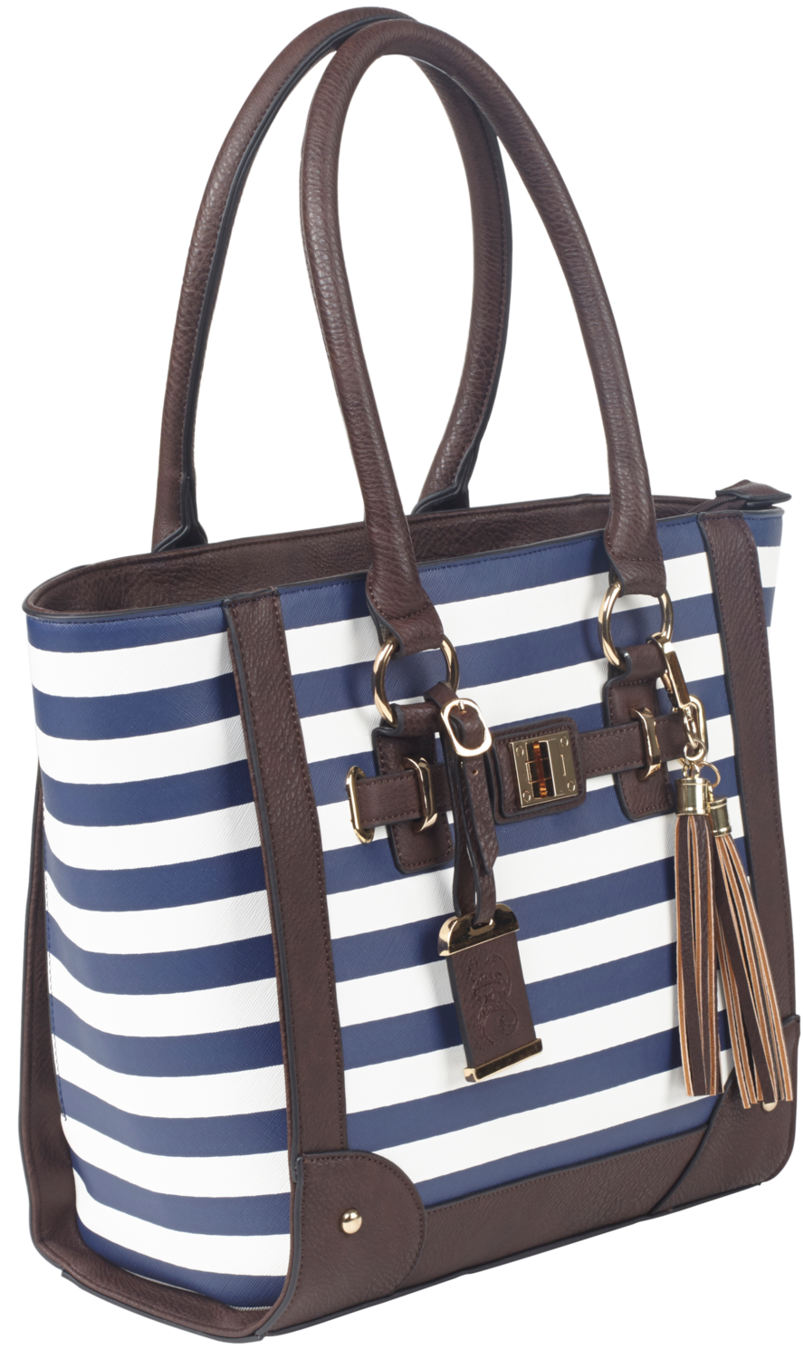 Bulldog Tote Purse, Bdog Bdp050      Tote    Purse Hlstr          Navy