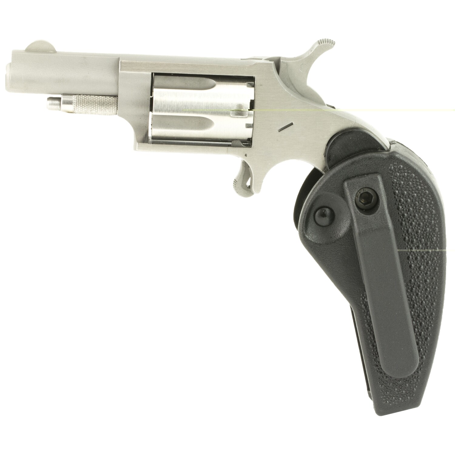 Naa Mini Rev 22lr 1 5/8" 5rd W/hlstr