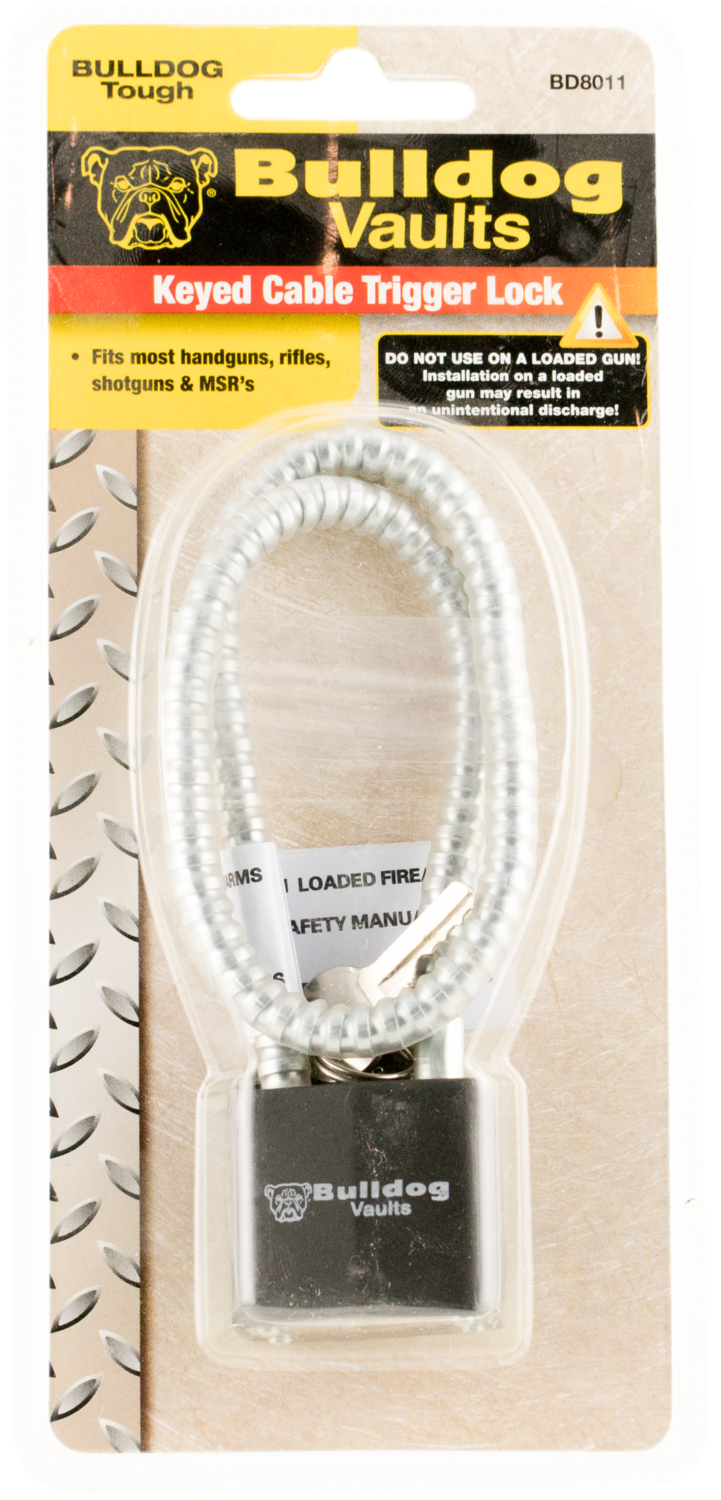 Bulldog Trigger Lock, Bdog Bd8011      Breack Lock W/key