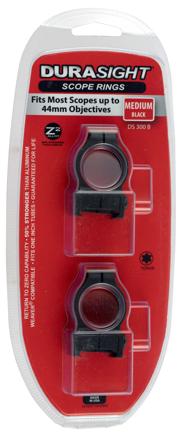Cva Durasight, Cva Ds300b    Scope Rings Med       Blk