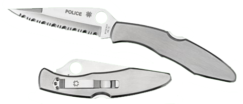 Spyderco Police, Spy C07p        Police  Pln Spnt        4.13    Ss