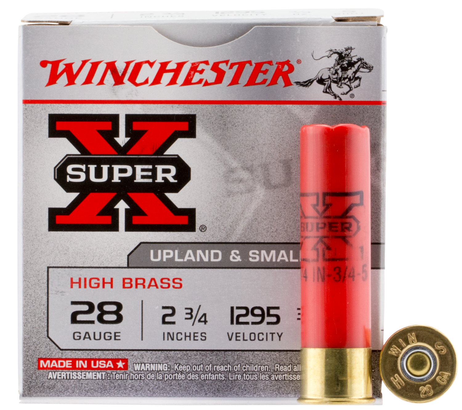 Winchester Ammo Super X, Win X285      Super-x                        25/10