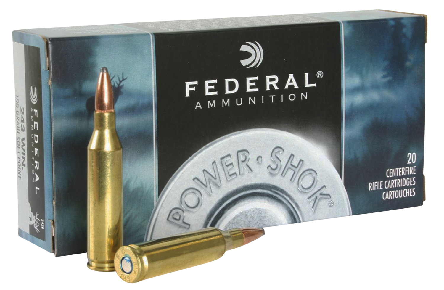 Federal Power-shok, Fed 243b           243     100 Sp            20/10