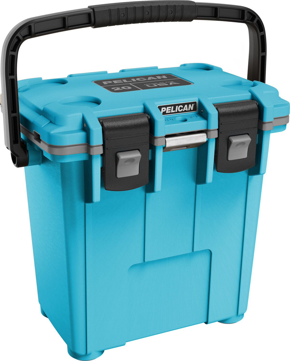 Pelican , Pelican 20q-1-clblugry   20qt Elite Cooler Blu/gry