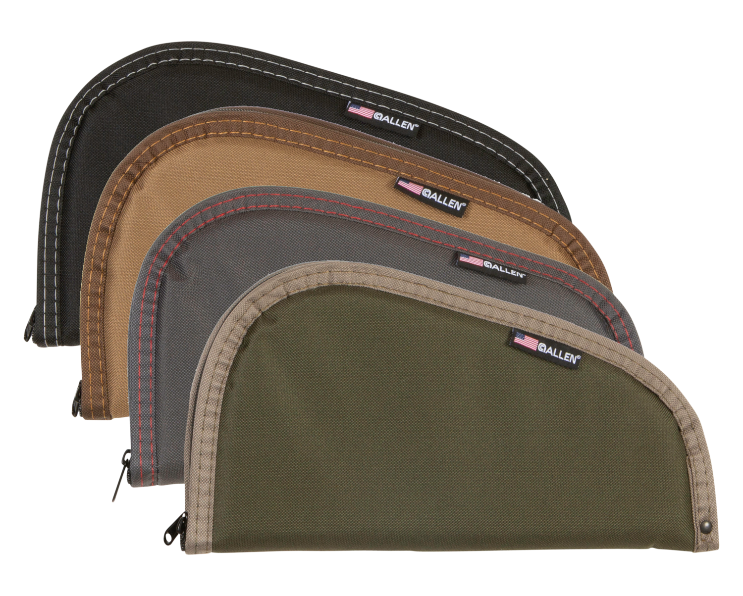 Allen Pistol Case, Allen 728   Handgun Case 8  Assorted Case