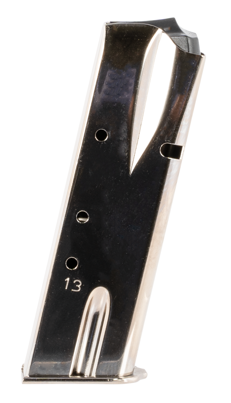 Mec-gar Standard, Mg Brhp13n       Mag Brn Hp    9mm 13rd Nkl