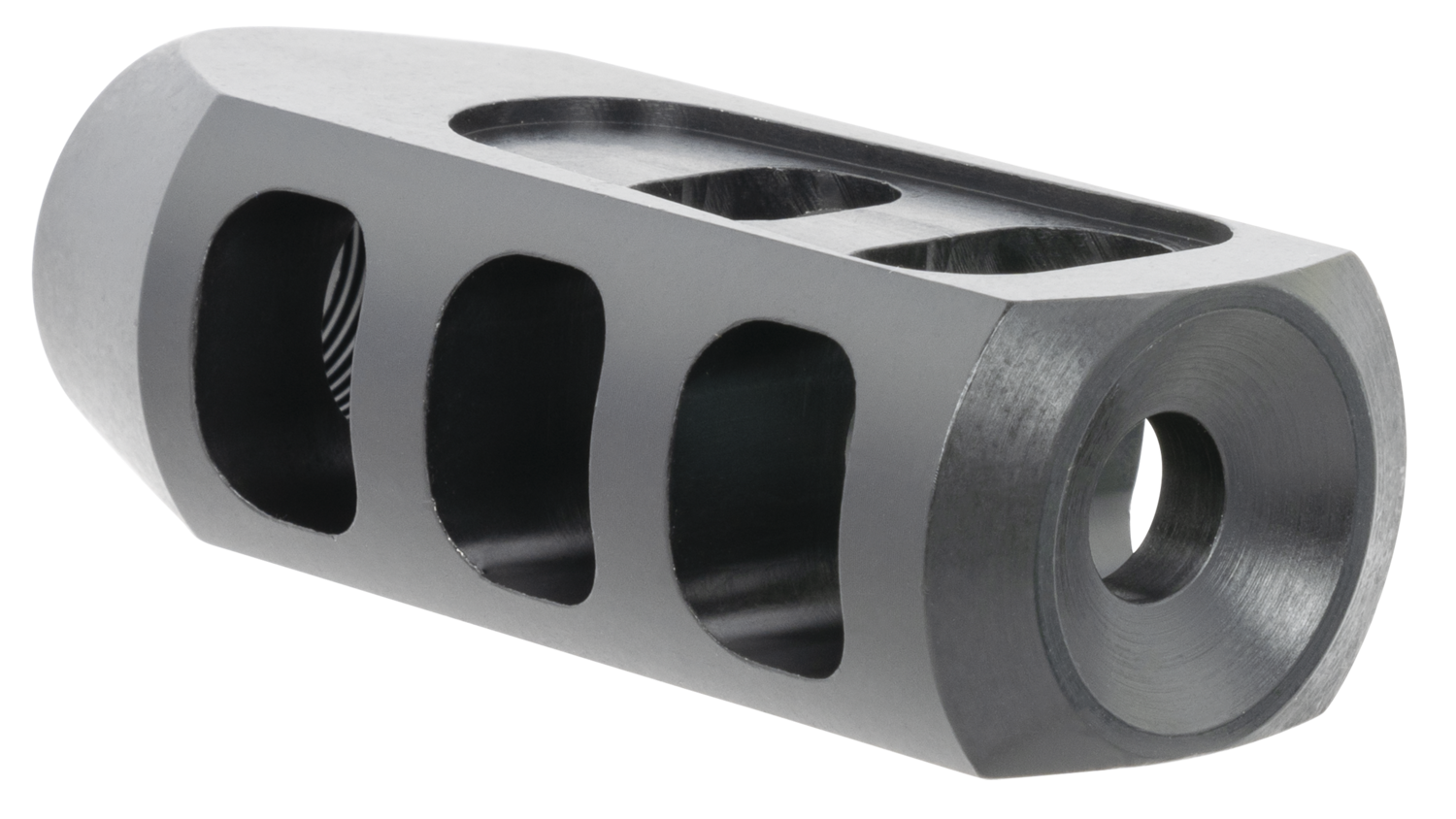 Tacfire Tanker Muzzle Brake, Tacfire Mz1009-3b-n      .308 5/8x24 Tpi Tankr Brk
