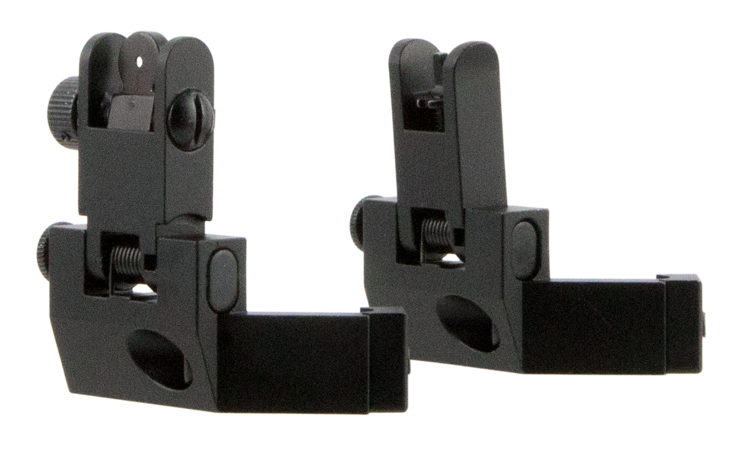 Tacfire 45 Degree Flip Up Iron Sight/springloaded, Tacfire Is003      Ar Frt & Rear 45deg Flip Up Sgt