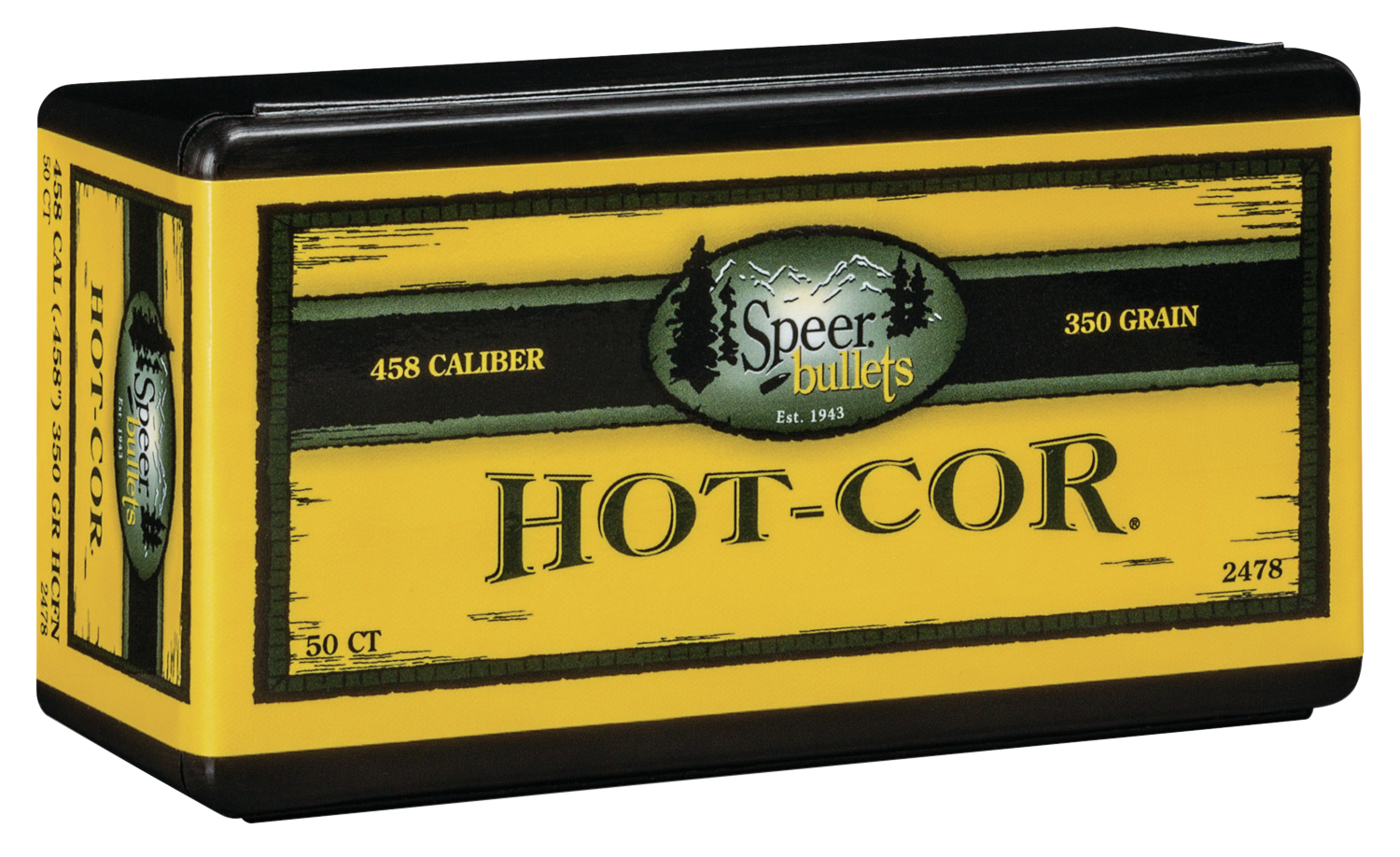 Speer Ammo Hot-cor, Speer 2478      Bull .458 350 Fn              50/5