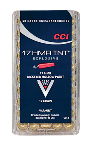 Cci Varmint, Cci 0053    17hmr   17 Tnt                   50/40