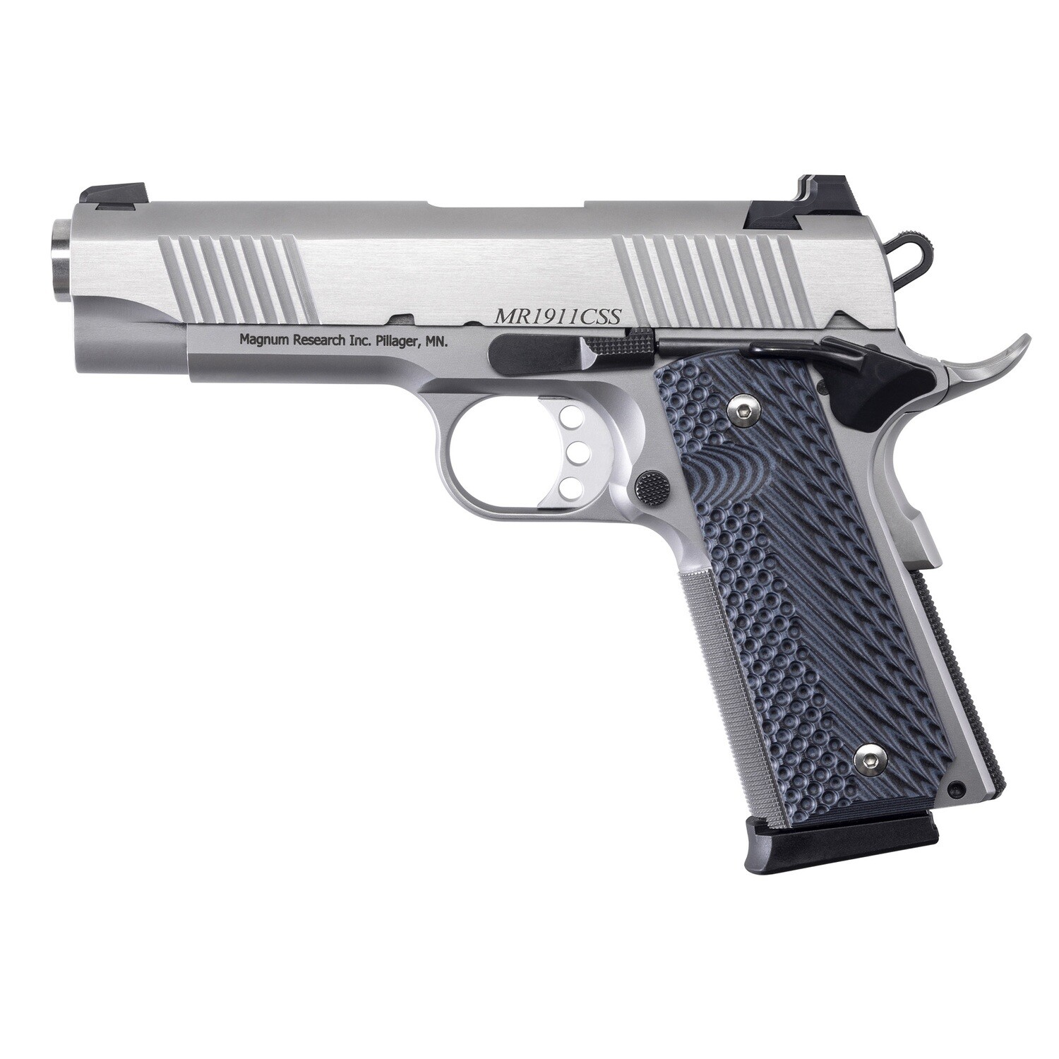 De 1911 45acp 4.33" 8rd Sts Fs