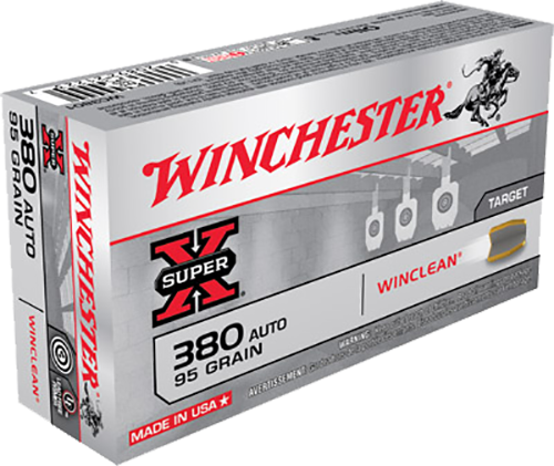 Winchester Ammo Super X, Win Wc3801    380      95 Bebwcln            50/10