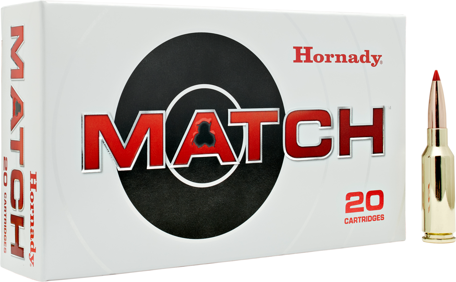 Hornady Match, Horn 81608  Match  6mm Arc   108 Eld-m       20/10