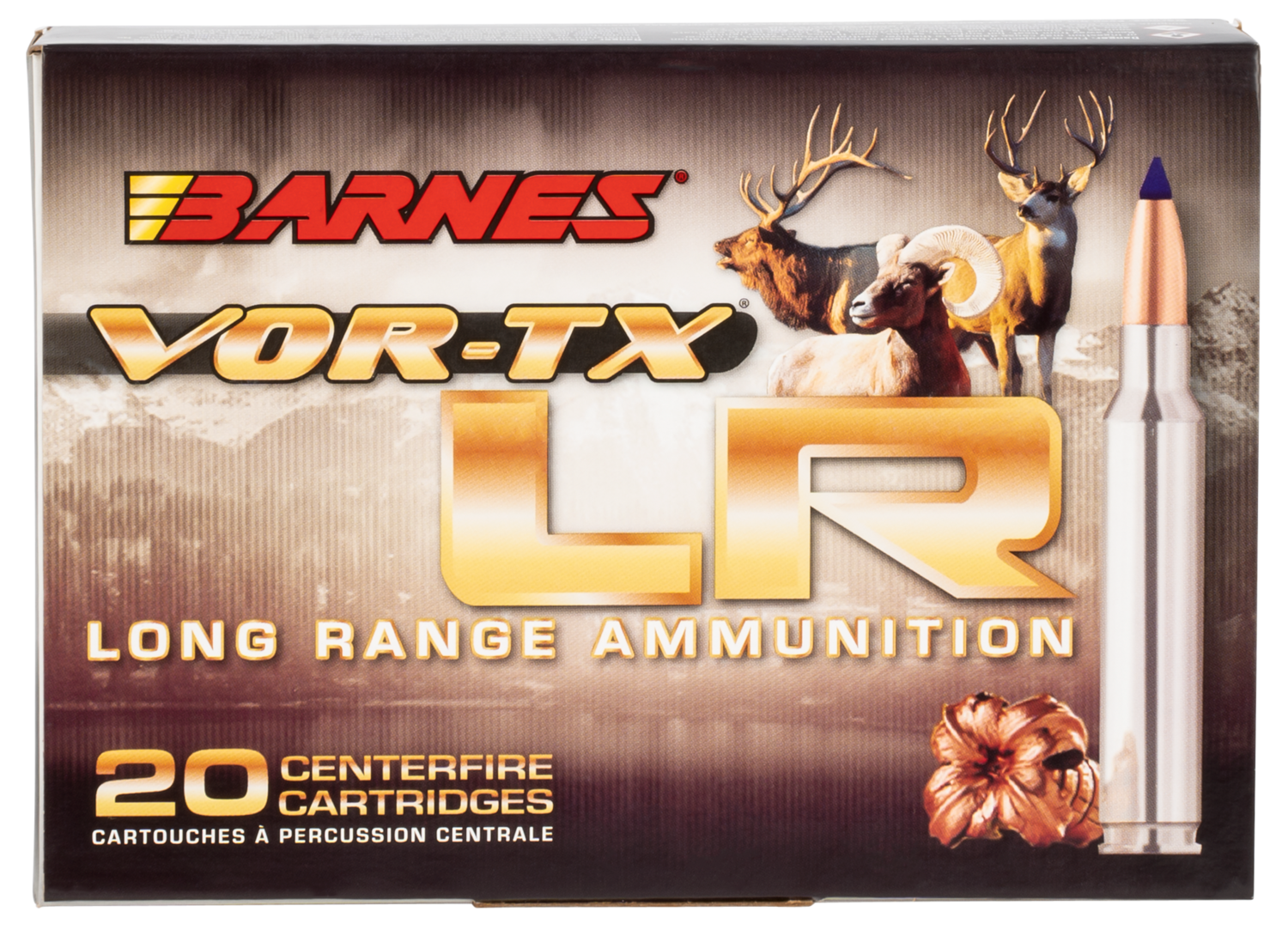 Barnes Bullets Vor-tx, Brns 28985 Lr7rum01    7rum      145 Lrx     20/10