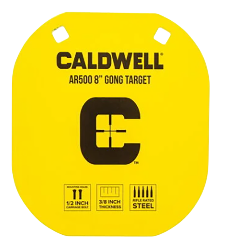 Caldwell Gong, Cald 1116703   Ar500 8in Gong Target