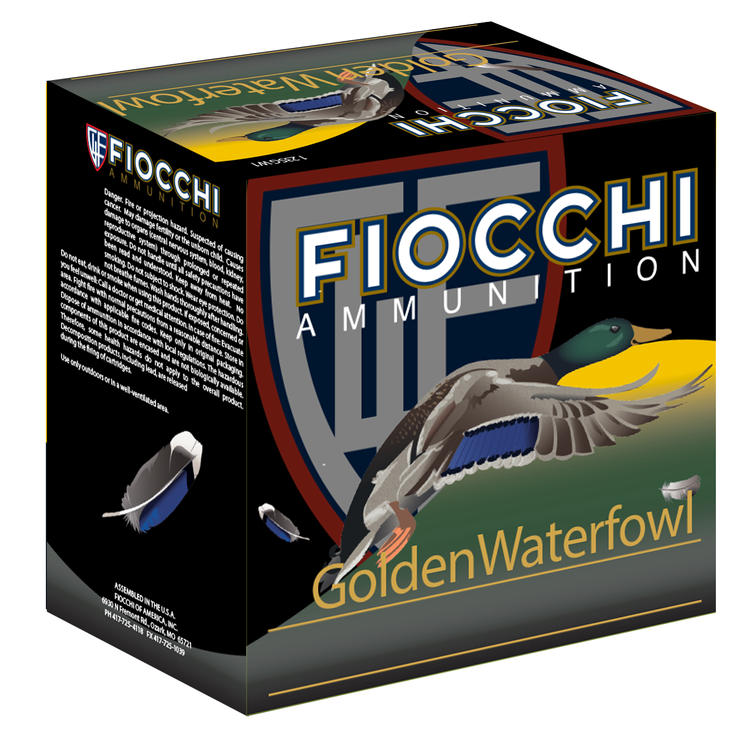 Fiocchi Golden Waterfowl, Fio 123sgw2   Steel   2     11/4             25/10