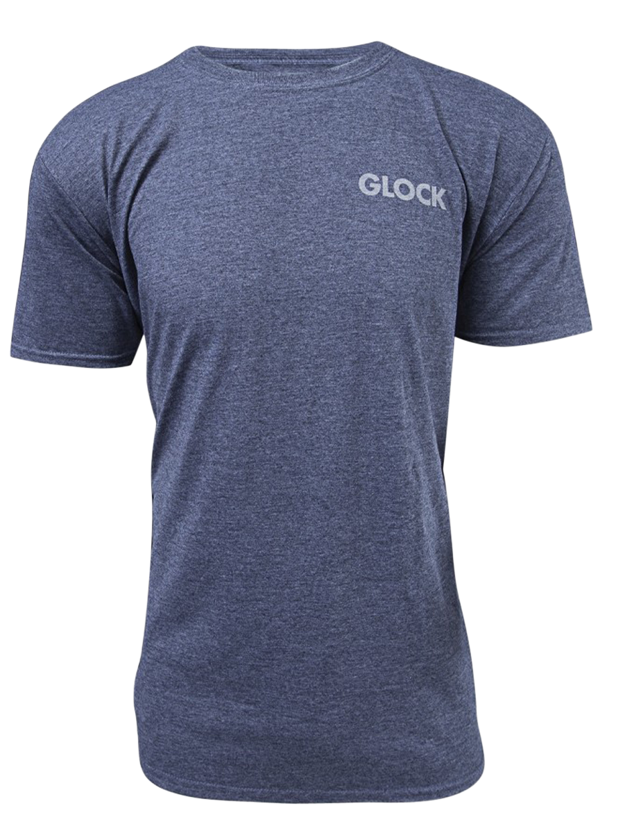 Glock Pistol Flag, Glock Aa75159  Pistol Flag Shirt Navy           2x