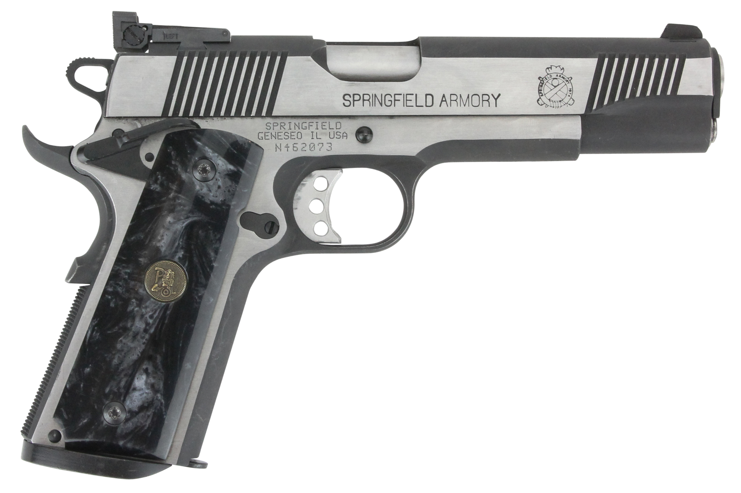 Pachmayr Custom, Pac 62000 1911   Grips Black Pearl