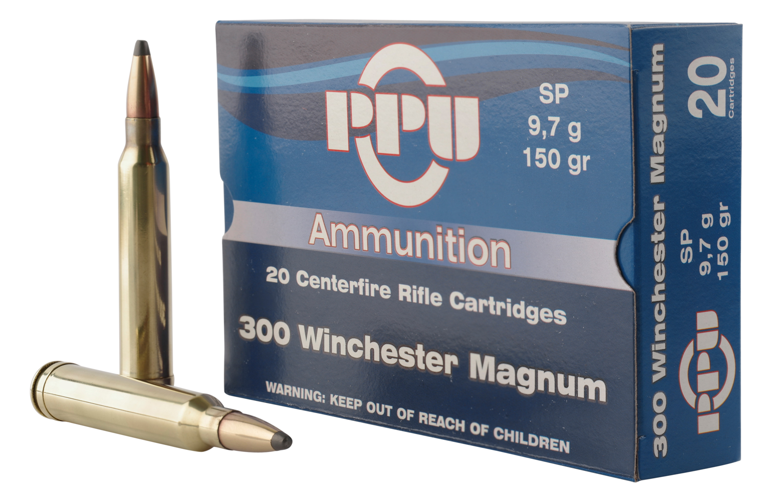 Ppu Standard Rifle, Ppu Pp3001      300mg       150 Sp           20/10