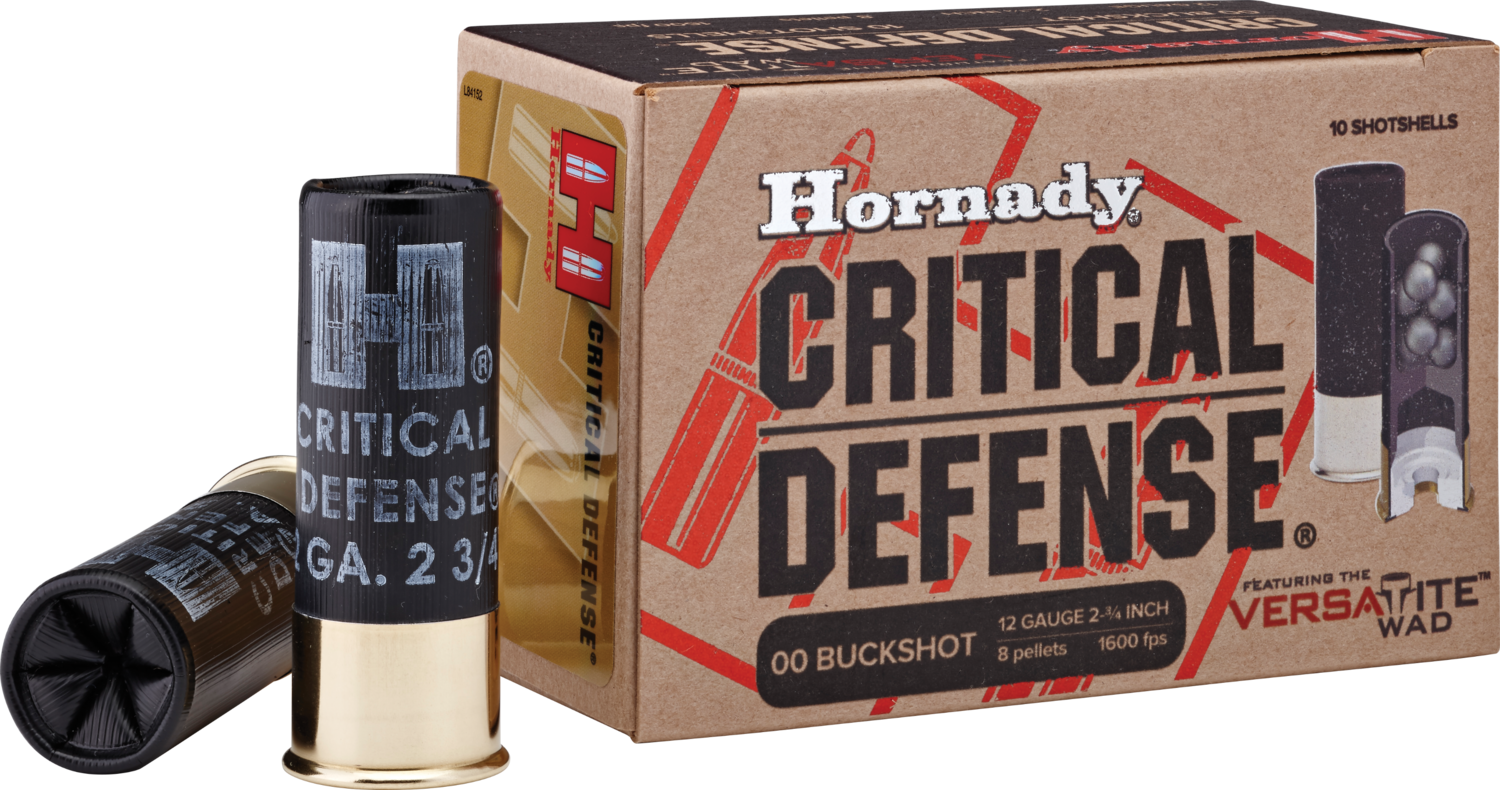 Hornady Critical Defense, Horn 86240  Critdef   12ga 00 Bck Ftx        10/10
