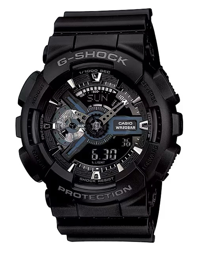G-shock/vlc Distribution G-shock, Gshock Ga1101bcr   Tactical Analog-dgtl        Blk