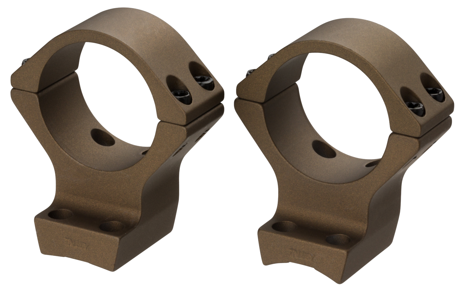Browning Integrated Scope Mount System, Brn 12542 Base Sys Xlock 34mm Hi  Burnt Brnz