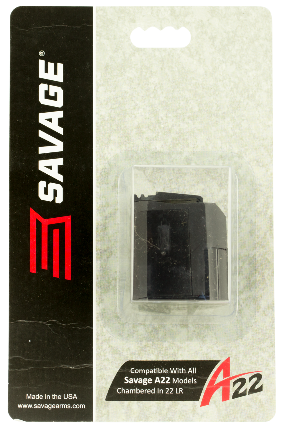 Savage A22/b22, Sav 90023 Mag A22/b22 22lr 10rd