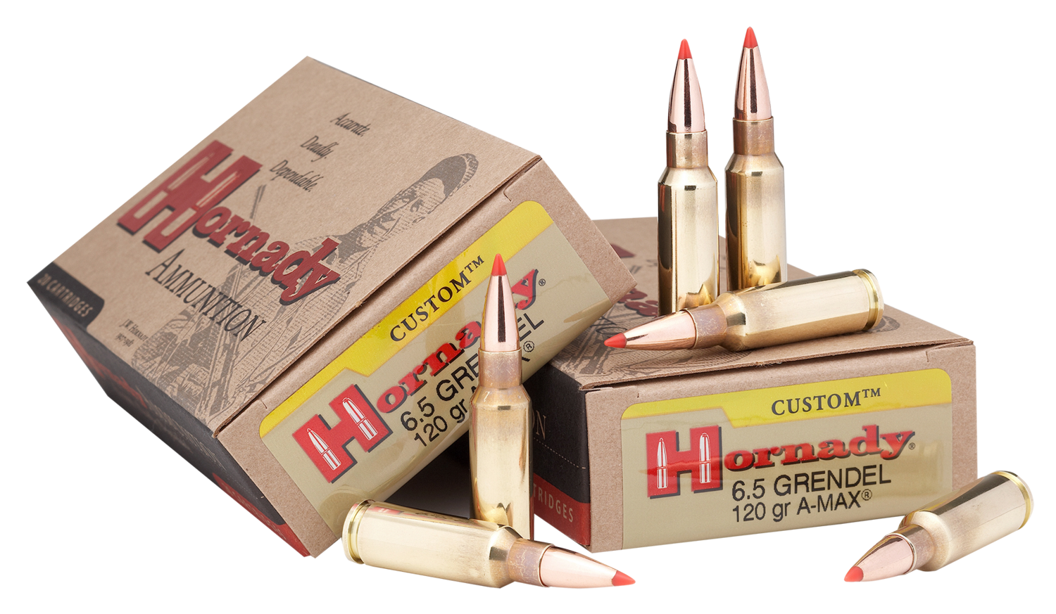 Hornady Custom, Horn 8152   Custom     6.5grn  123 Sst       20/10