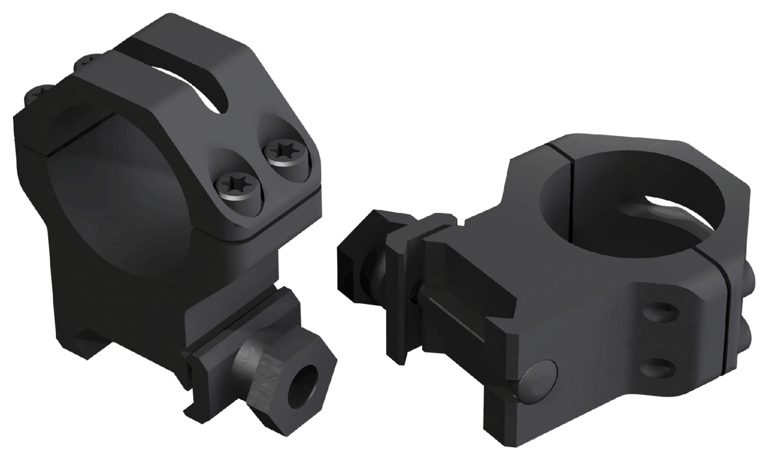 Weaver Mounts Skeleton Rings, Weav 48360  Tact Rings 1in  Med