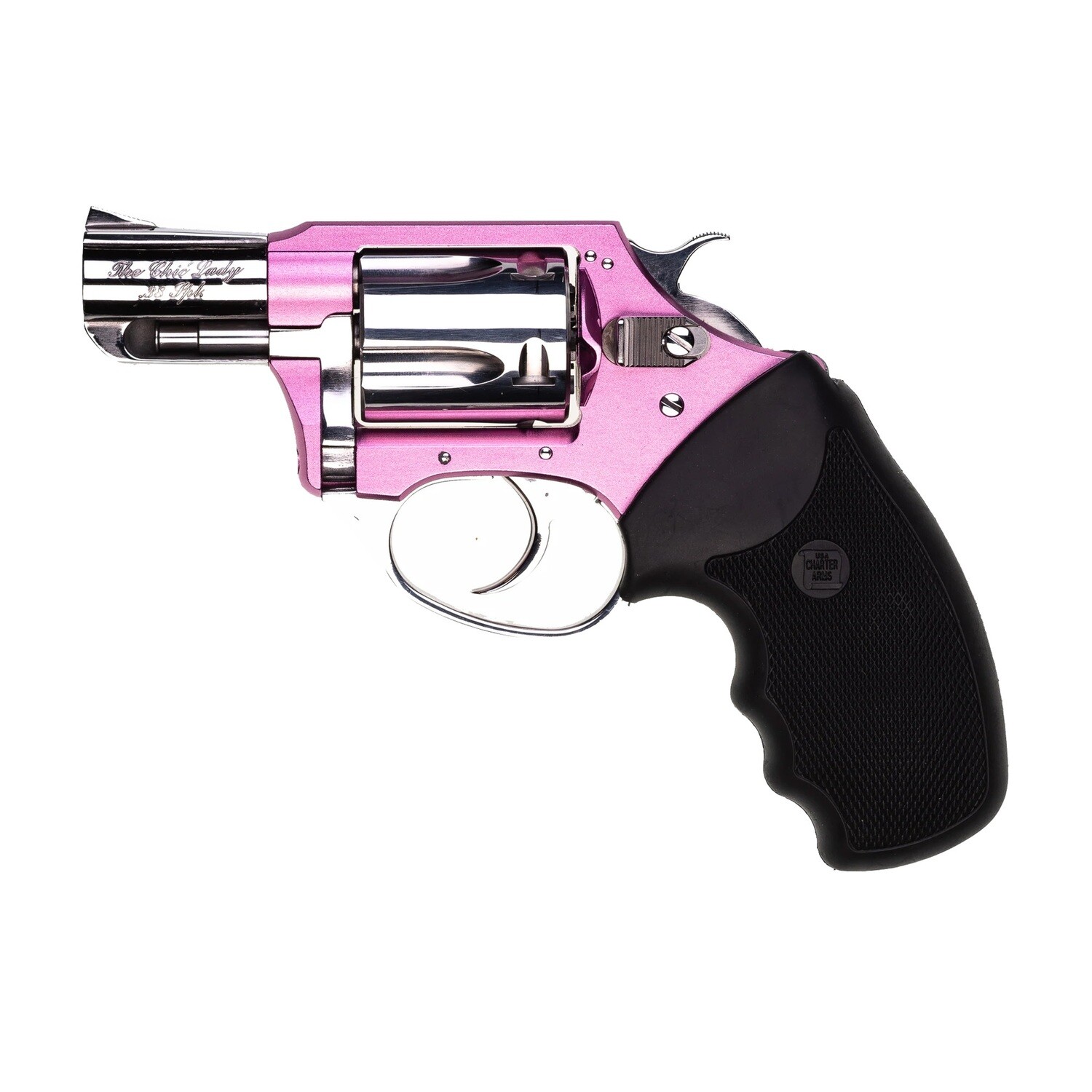Charter Chic Lady 38spl 2" Pink/case