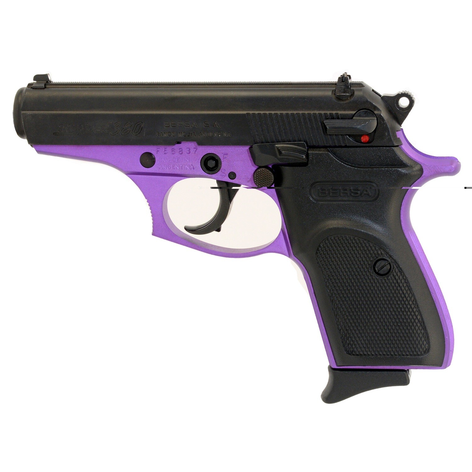 Bersa Thndr 380 Blk/pur 3.5" 8rd
