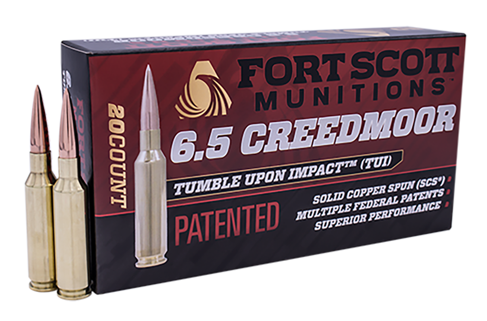 Fort Scott Munitions Tumble Upon Impact (tui), Fsm 65gr-123-scv2    6.5gr  123gr Scs Tui    20/10