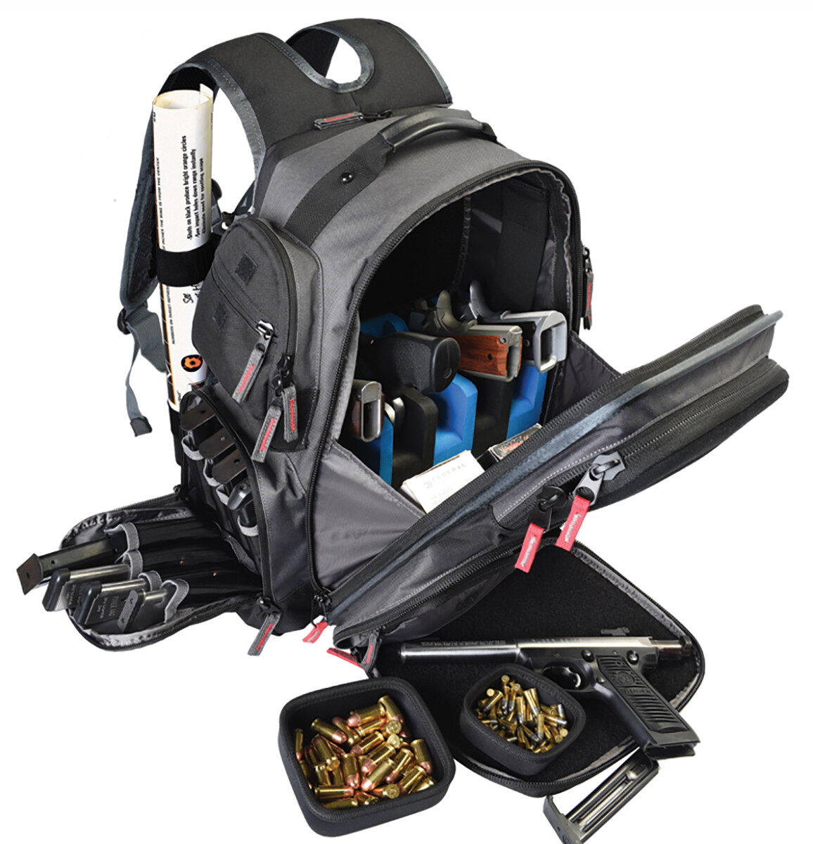 G*outdoors Executive, Gps 1812bpg     Exective Backpck 5gun Cradle   Gry