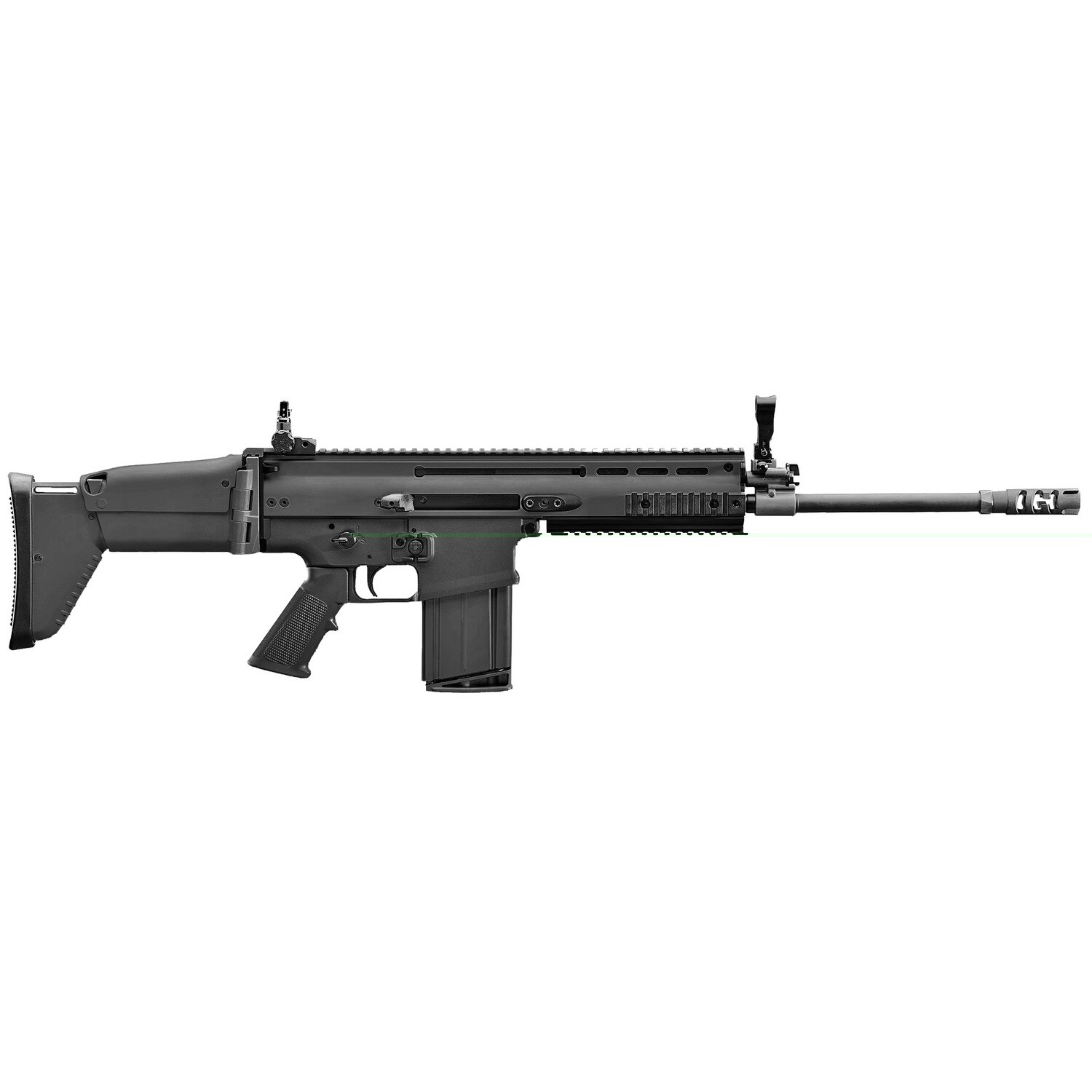 Fn Scar 17s Nrch 762 16" Us, Capacity: 20 rounds, Color/Finish: Black
