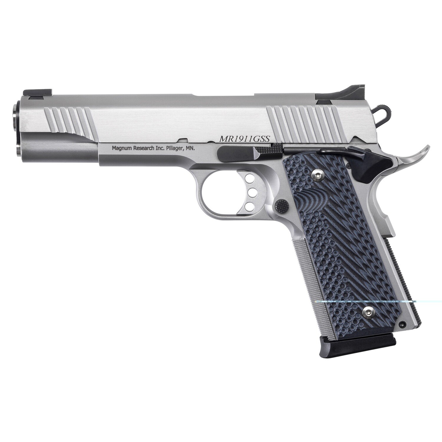 De 1911 45acp 5" 8rd Sts Fs