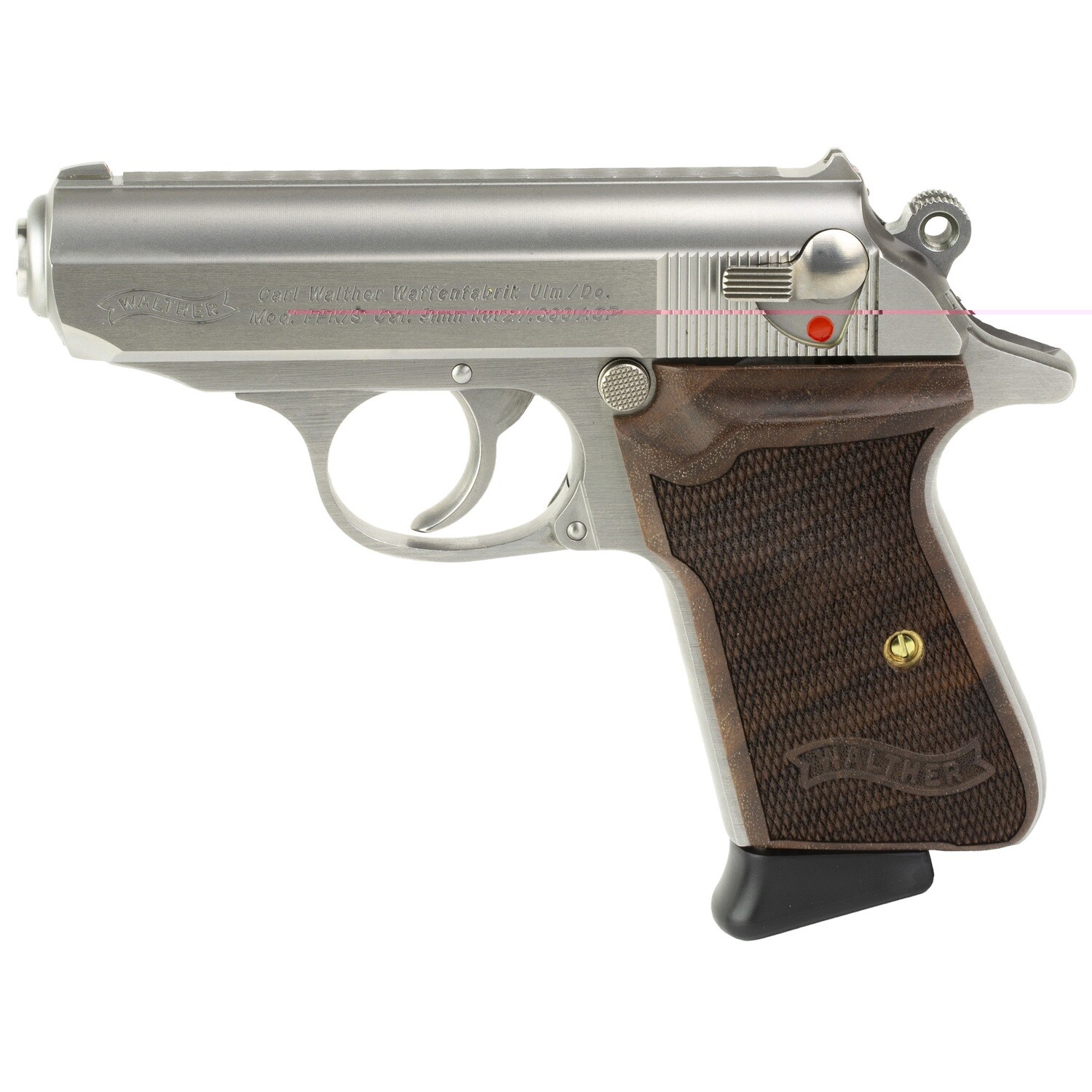 Wal Ppk/s 380acp 3.3" 7rd Sts Wlnt