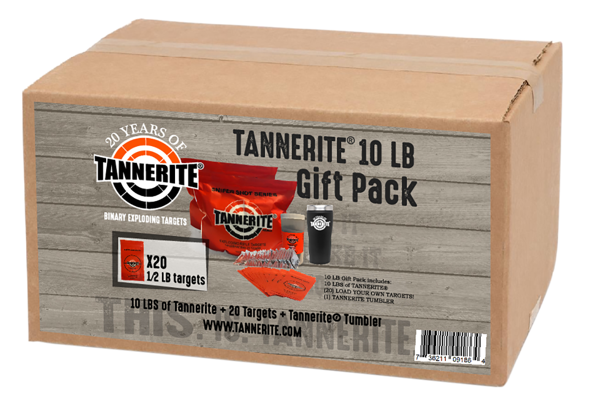 Tannerite Thermal Tumbler, Tan 10 Lb Gift Pk W/tumbler  20 Targets